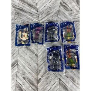 McDonalds Pinocchio Happy Meal Toys Lot 6 Gepetto Cricket Medoro Prizes Gifts